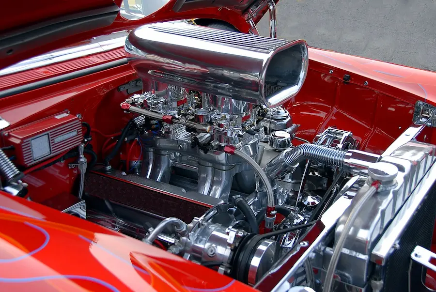 Cleaned Engine