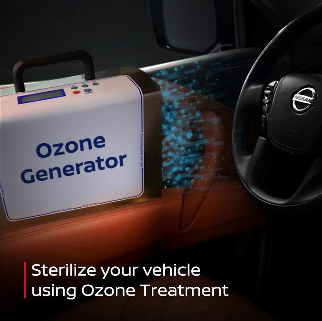 Sterilize Your Car Using Ozone Treatment